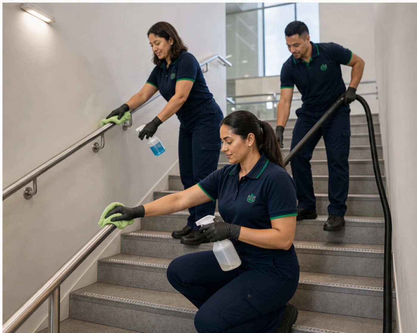 Commercial stairwell and common area cleaning Wetherill Park — ANZ