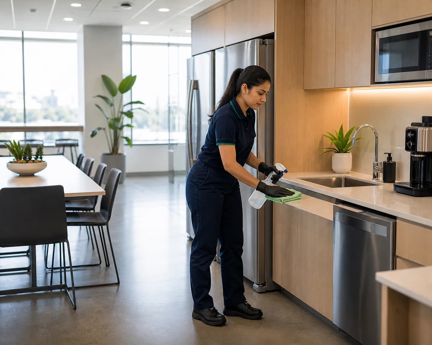 End of lease kitchen deep clean Wetherill Park — ANZ