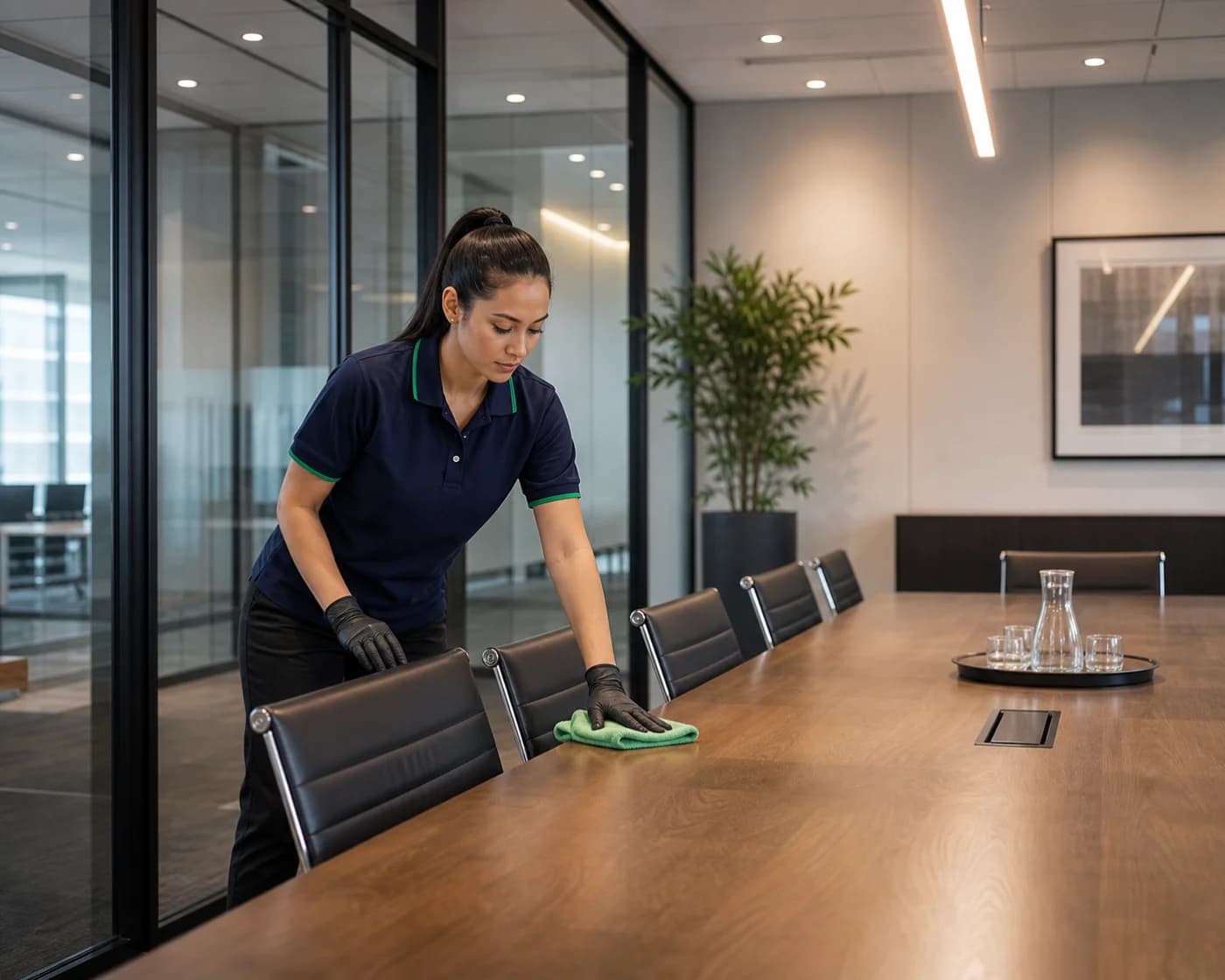 Office meeting room cleaning Wetherill Park — ANZ