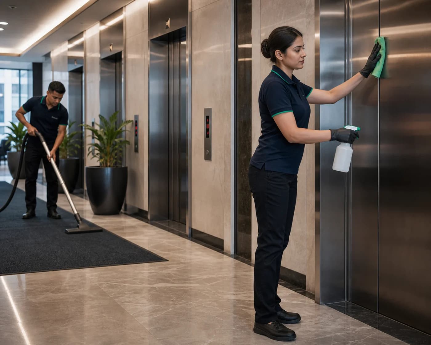 Strata elevator lobby cleaning Wetherill Park — ANZ