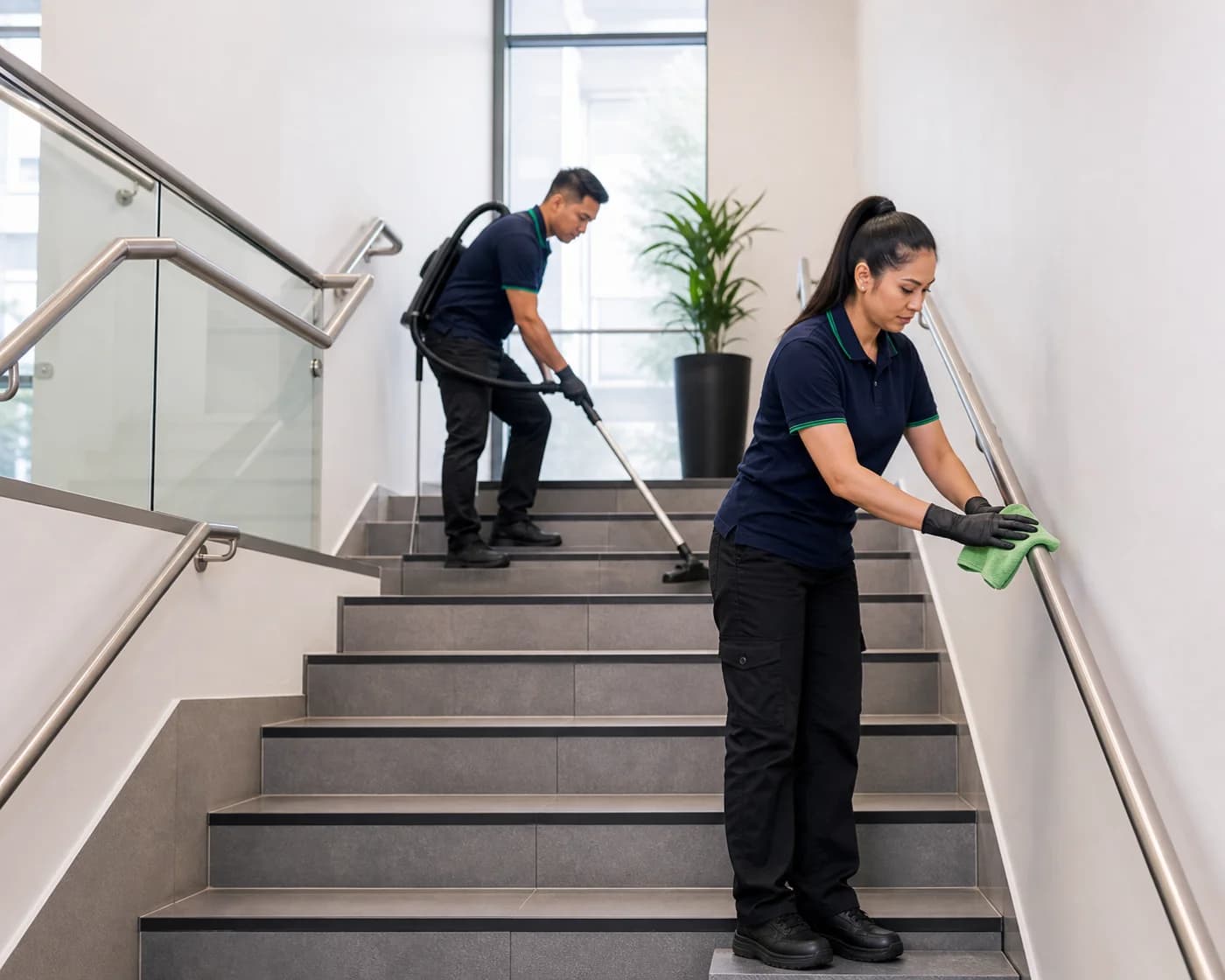 Strata stairwell corridor cleaning Wetherill Park — ANZ